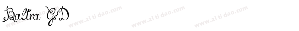 Baltra GD字体转换